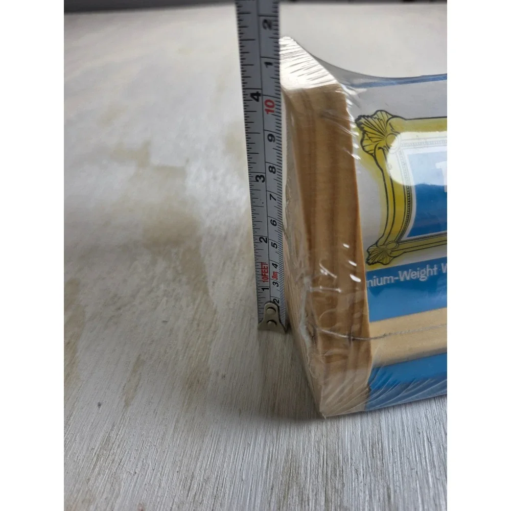 Melissa & Doug Tabletop Paper Roll Dispenser Art Essentials Wooden Base New